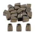 thumbnail image 3 of 20x Tapón de bloqueo de Cordón Zulema Tapón de Extremo Candados de Cordón bronce, 3 of 7