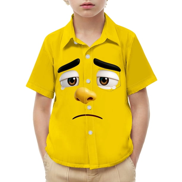 Las Niñas Serán Niñas Bruja Camisa Linda Impresión con Bolsillo Camisa de Manga Corta Casual para los Niños Camisa de Vestido de Manga Corta
