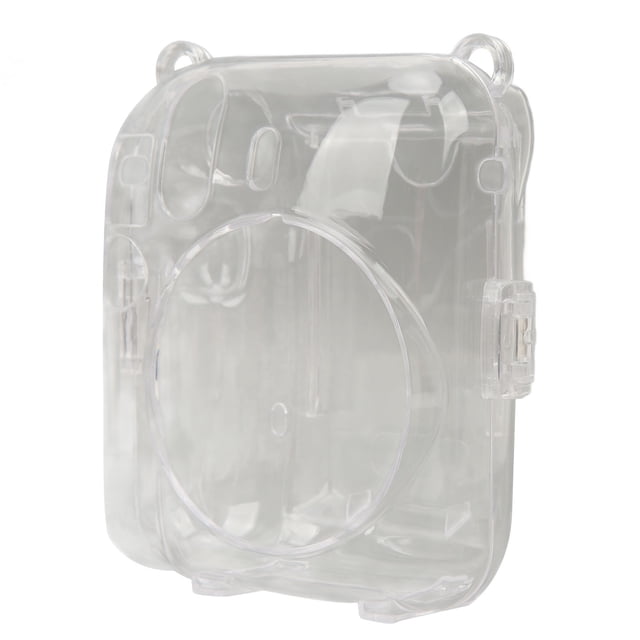 Scratch PC Camera Case with Comfortable Touch, Suitable for Mini12 Camera, Transparent Shell, Shoulder Strap, Personalized Stickers, Photo Storage Compartment