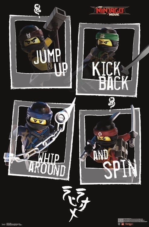 Lego Ninjago - Ninja Poster Print - Item # VARTIARP15470 - Walmart.com