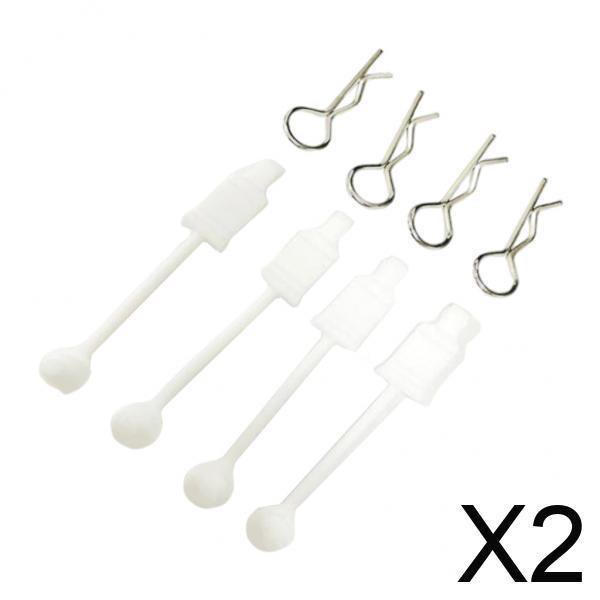 Clips de carcasa de carrocería de coche RC,modelo de carcasa de coche rc clips de carrocería pines piezas de coche ,kit de accesorios de actualización de coche RC a escala 1/10,clips de