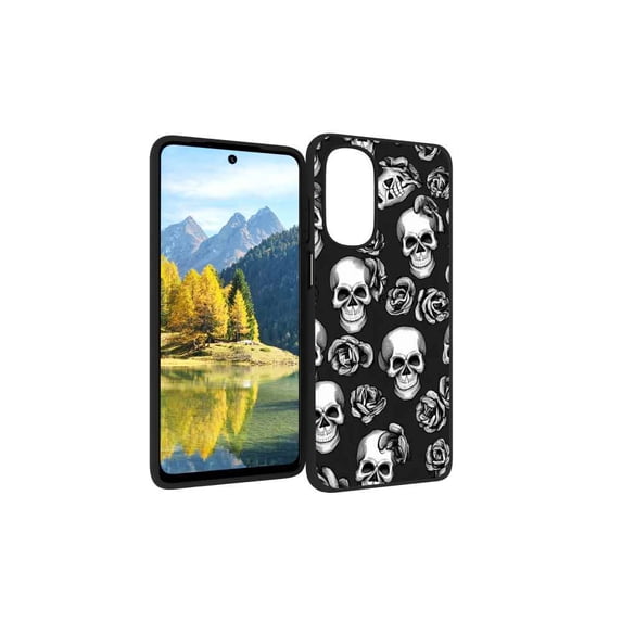 Skull-5 Phone Case, Degined for Motorola Moto G Stylus 5G 2022 Case Men Women, Flexible Silicone Shockproof Case for Motorola Moto G Stylus 5G 2022
