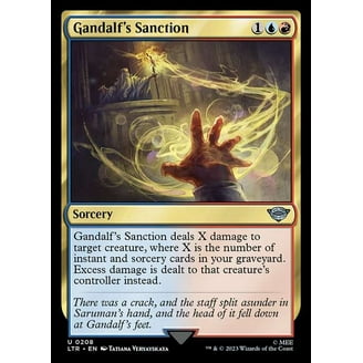 MtG Tales of Middle-Earth Mythic Rare Gandalf the White #19 - Walmart.com