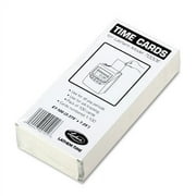Lathem Time Time Card For Lathem Model 7000E, Numbered 1-100, Two-Sided, 100-Pack