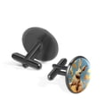 thumbnail image 2 of Rabbit Elegant Stainless Steel Cufflinks Set for Shirt Cufflink Dressing Gown, 2 of 6