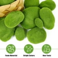 thumbnail image 4 of Artificial Moss Rocks Decorative Set 4 Sizes 40PCS Green Moss Balls Stones Garden Rocks - Floral Arrangements, Fairy Gardens, Crafting, and Home Decor, 4 of 9