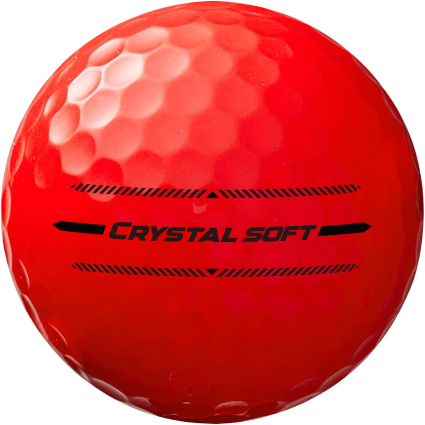 Volvik Crystal Soft Golf Balls (One Dozen)(Red)