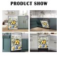 thumbnail image 4 of Lemon Dishwasher Decorative Cover,Vase Flower Stickers Home Decor,Flowers and Lemon Refrigerator Oven Washing Machine Door Panel Decal,Lemons Stickers Kitchen Decor, 4 of 7