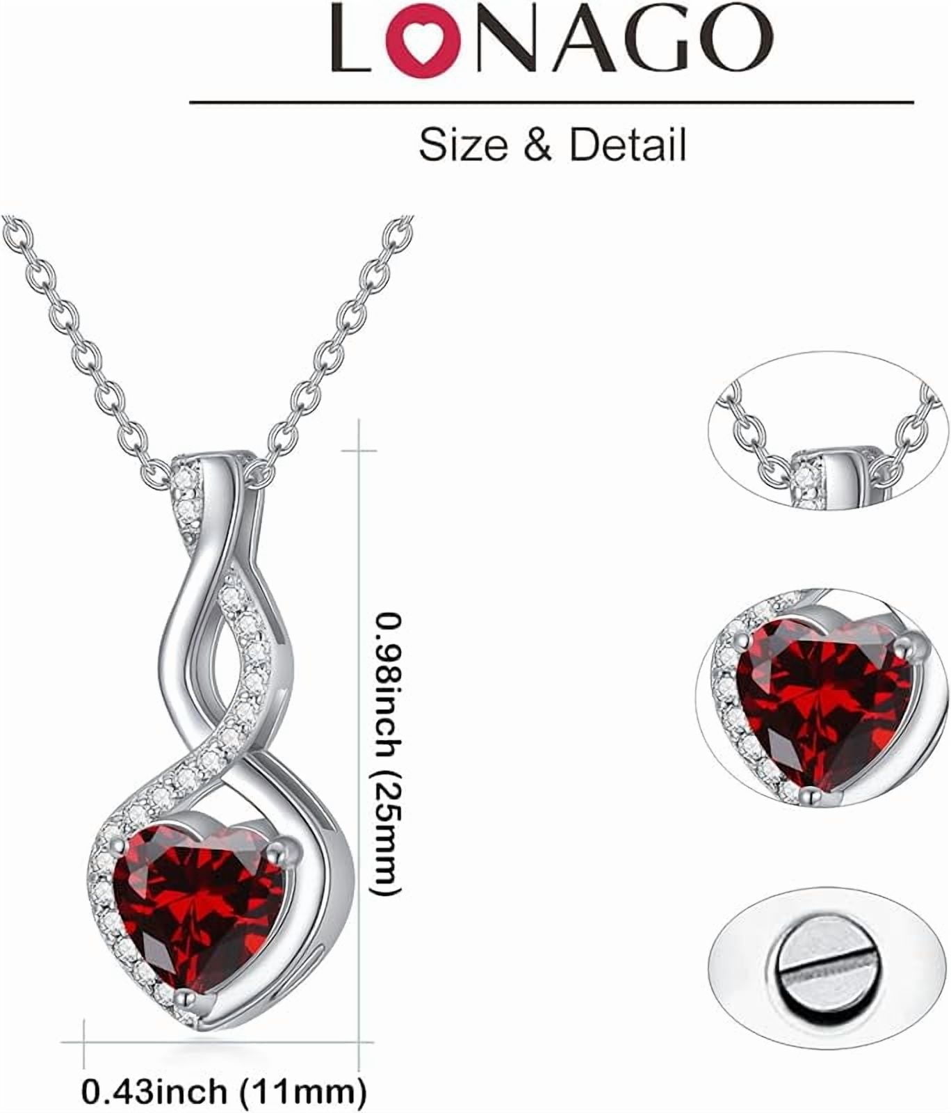 AOBOCO Infinity Urn Necklace for Ashes, Sterling Silver/Gold Plated Birthstone Infinity Cremation Jewelry Gift Keepsakes Locket Necklace for Women Men Pet Human Ashes