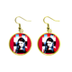 thumbnail image 1 of La moda europea Ear Dangle Golden Drop Earring Jewelry Mujer Unbranded M, 1 of 3