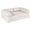 Beige, variant on Gymax Folding Sofa Bed w/Comfy Corduroy Cover L-shaped Removable Armrests for Room Gray