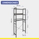 thumbnail image 5 of Mueble Organizador Para Baño Repisas De Metal Toalleros, 5 of 7