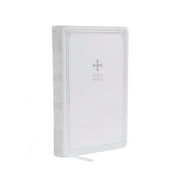 Nrsv, Catholic Bible, Gift Edition, Leathersoft, White, Comfort Print: Holy Bible (Other)
