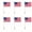 1B - 6 Pack, variant on YZEGDCH Tech Smart Projector with WiFi and Bluetooth Compatible for Laptop PC Smartphone LED Christmas Projection Lamp Stage Light Indoor Lamp Snowflake Double Tube Projector