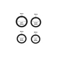thumbnail image 4 of Luxe Modz Septum Clicker Ring Hinged Nose Hoop Ring Jewely 316L Surgical Steel Sold Each, 4 of 8
