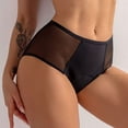 thumbnail image 5 of Dyfzdhu Period Underwear for Women Solid Color Absorbency Cotton Boxer Briefs Comfortable Leakproof Panties Plus Size, S-6XL, 5 of 8