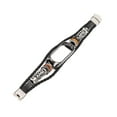 thumbnail image 4 of Watch Bracelets, Comfortable Skin Friendly Easy Install Exquisite Retro Leather Strap  For Mi Band 6 Smartwatch Black And Black, 4 of 8