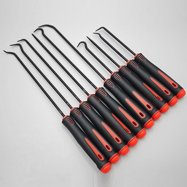 Ensemble de Pics et Crochets de Précision, Outils de Retrait de Joints d'Étanchéité de Joint Torique 4/10 Pcs pour la Réparation Automobile