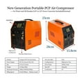 thumbnail image 2 of Pcp Air Compressor 12v 300bar 4500Psi/30Mpa Built-in Power Adapter Oil Free/water Free HPA Compressor PCPpump, 2 of 6