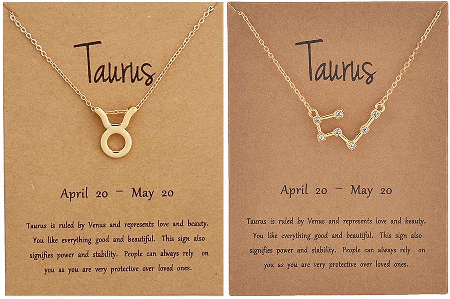 gold zodiac constellation necklace