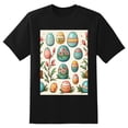 thumbnail image 2 of Plus Size Shirt for Women Black Tops for Women Short Sleeves Shirt for Women Easter 137 T Shirt Crewneck Shirt for Women 4XL, 2 of 5