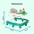 thumbnail image 5 of Andadera Bebé Star Kids Sabik Altura Ajustable Musical Verde, 5 of 5