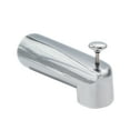 thumbnail image 5 of Westbrass 7" Reach Wall Mount Tub Spout with Diverter, Polished Chrome, 5 of 10