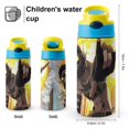 thumbnail image 2 of Apex Legends Octane Stainless Steel Water Bottle with Straw Children's Vacuum Insulated Mug Leak-Proof Water Cup, 2 of 8