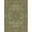 Green, Pattern 4, variant on ODIKA Paisley Distressed Border Ornamental Scrolls Vintage Traditional Refined for Guest Room, Lounge, Apartment, Non-Slip Low Profile