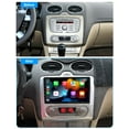 thumbnail image 4 of RoverOne Car Stereo CarPlay Android Auto for Ford Focus 2 Mk 2 2004 - 2011 GPS Navigation Bluetooth DSP Multimedia Video Player / Automatic Aircondition, 4 of 9