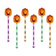 thumbnail image 2 of Halloween Decorations Outdoor Lights 6 Pack Solar Powered Pumpkin Stake Lights for Yard Pathway Holiday Spooky Decor Outdoor Halloween Decorations, 2 of 6