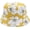 Yellow, variant on Women Bucket Hat Double-Sided Wearing Shade Men Fisherman Hat Reversible Outdoor Summer Cap Hiking Beach Sports