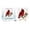 Cardinal Red, variant on Yucurem DIY Sea Glass Art Kit, Muti-Theme Sea Glass Craft for Adults, DIY Craft for Beginner (Seahorse)