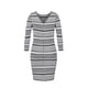 thumbnail image 3 of Vestido André Badi Nilsa gris Extra chica, 3 of 4