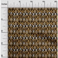 thumbnail image 1 of oneOone Polyester Lycra Fabric Ogee & Paisley Ikat Decor Fabric Printed BTY 56 Inch Wide, 1 of 4