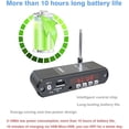 thumbnail image 4 of Receptor de audio Bluetooth XRONG FM Radio Auricular inalámbrico, 4 of 9