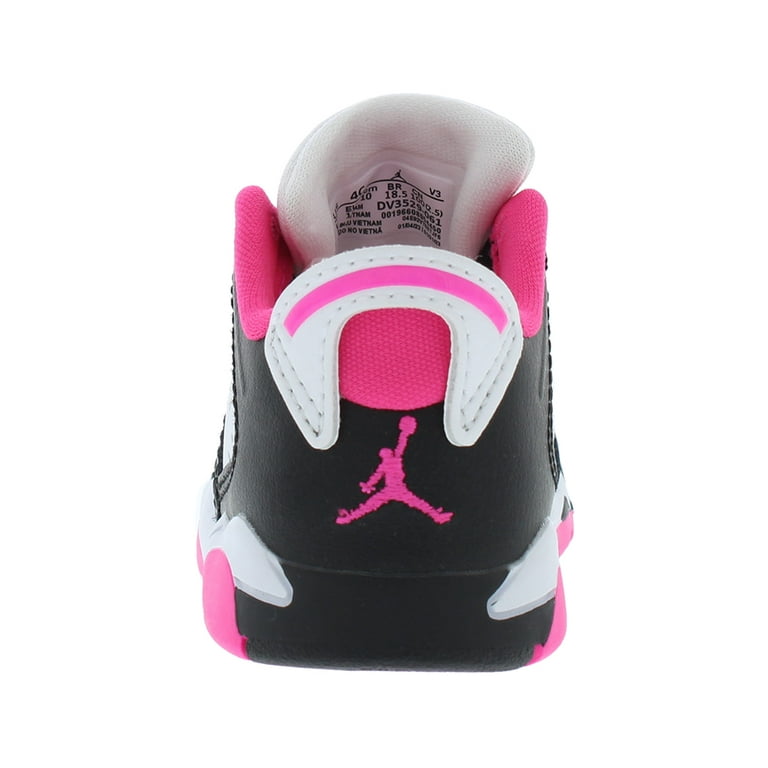 Jordan Kids Shoes: Toddler 6 Retro Low Sneaker Black/Fierce