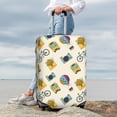 thumbnail image 7 of Fuzoiu Travel Elements Print Suitcase Cover,Washable Luggage Covers for Suitcase,Elastic Luggage Protector Cover,Scratch Resistant Travel Suitcase Covers-X-Large, 7 of 7