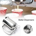 thumbnail image 4 of Mix Dispenser – Pancake Dispenser – Pancake Batter Dispenser Stainless Steel Kitchen Batter Dispenser – Cupcake Batter Dispenser – Waffle Batter Dispenser, 4 of 4