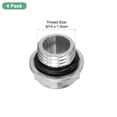 thumbnail image 3 of Uxcell 4-Pack Air Compressor Oil Sight Glass M14 x 1.5mm Toughened Glass for Air Compressor, 3 of 5