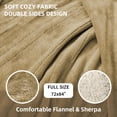 thumbnail image 3 of TEMOGU-Heated Blanket Full 72"x84" - ETL&FCC Certified Flannel Electric Blanket Throw Machine Washable Heating Blanket with 4 Heating Levels 10 Hours Auto-Off Overheating Protection (Camel), 3 of 4