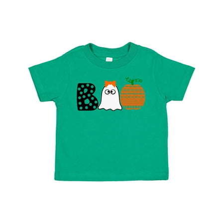 

Inktastic Halloween Boo Cute Ghost and Pumpkin Gift Toddler Boy or Toddler Girl T-Shirt