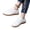 White, variant on YOUYEDIAN Sneakers for Women Retro Versatile Round Toe Non Slip Flats Strap Design Sport Outdoor Walking Shoes