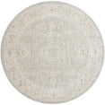 thumbnail image 5 of Livabliss Area Rugs for Living Room, 7ft Round Avant Garde Traditional Gray Round Rug, Bedroom Dining Room Home Decor Stain Resistant Carpet (6'7" x 6'7"), 5 of 8