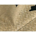 thumbnail image 4 of Ambesonne Tropical Quilted Bedspread Set 3 Pcs, Palm Tree Silhouettes, King Size, Pale Brown and Black, 4 of 5
