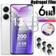 thumbnail image 2 of Película de hidrogel 6 en 1 para Xiaomi Redmi Note 13 12 11 10 9 8 7 Pro Plus Note 12S 11S 10S 9T 8T A3 Protector de pantalla Película de lente de cámara, 2 of 4