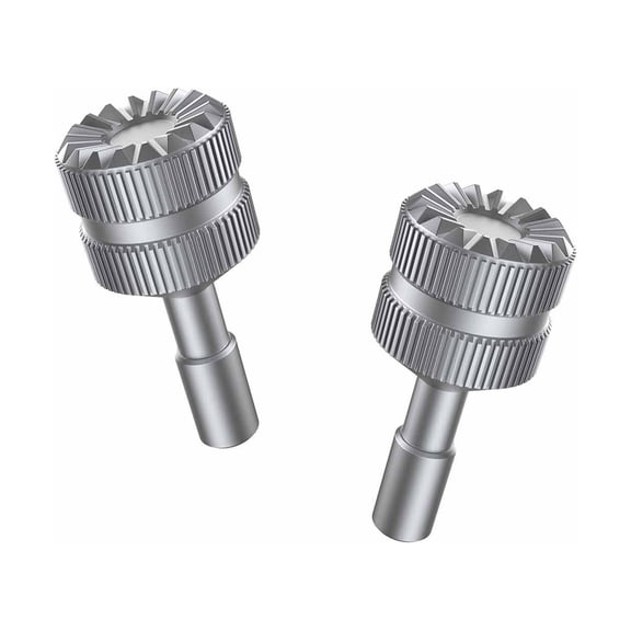 FPV Drone Thumb Rocker CNC Aluminum Alloy Joystick Replacement for RC Remote Controller,Ergonomic Anti-slip Thumbstick (1 Pair)