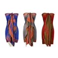thumbnail image 4 of Stunning and Silky Soft Reversible Pashmina Braided Fringe, 4 of 10
