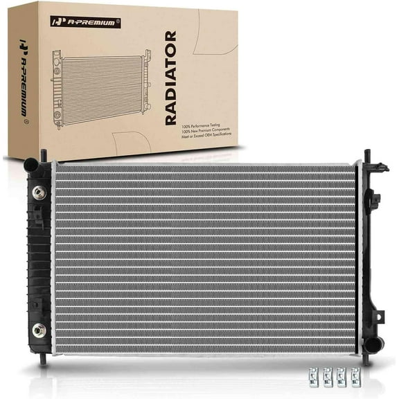 A-Premium Engine Coolant Radiator with Transmission Oil Cooler Compatible with Chevrolet Equinox 2006-2009 & Pontiac Torrent 2006-2009, V6 3.4L, Automatic Trans. Replace# 15781369, 8012879