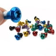 thumbnail image 7 of Mountain Bike Stainless Disc Brake For ROTOR Bolts(12 Pack) M5 x 9mm T25 Torx, 7 of 7
